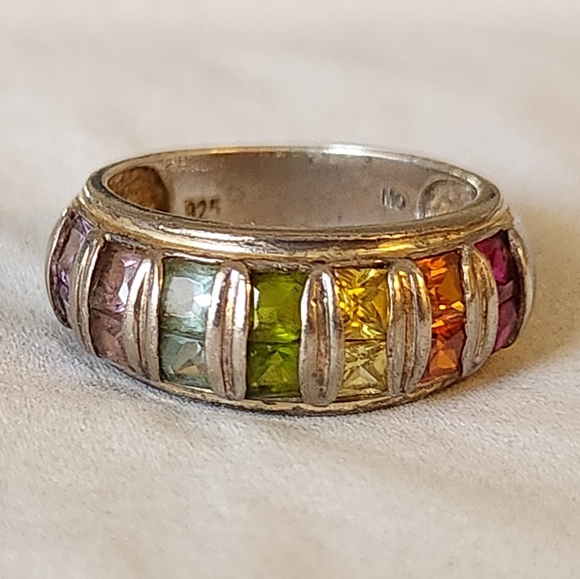 Rainbow Vintage Ring - Picture 2 of 5
